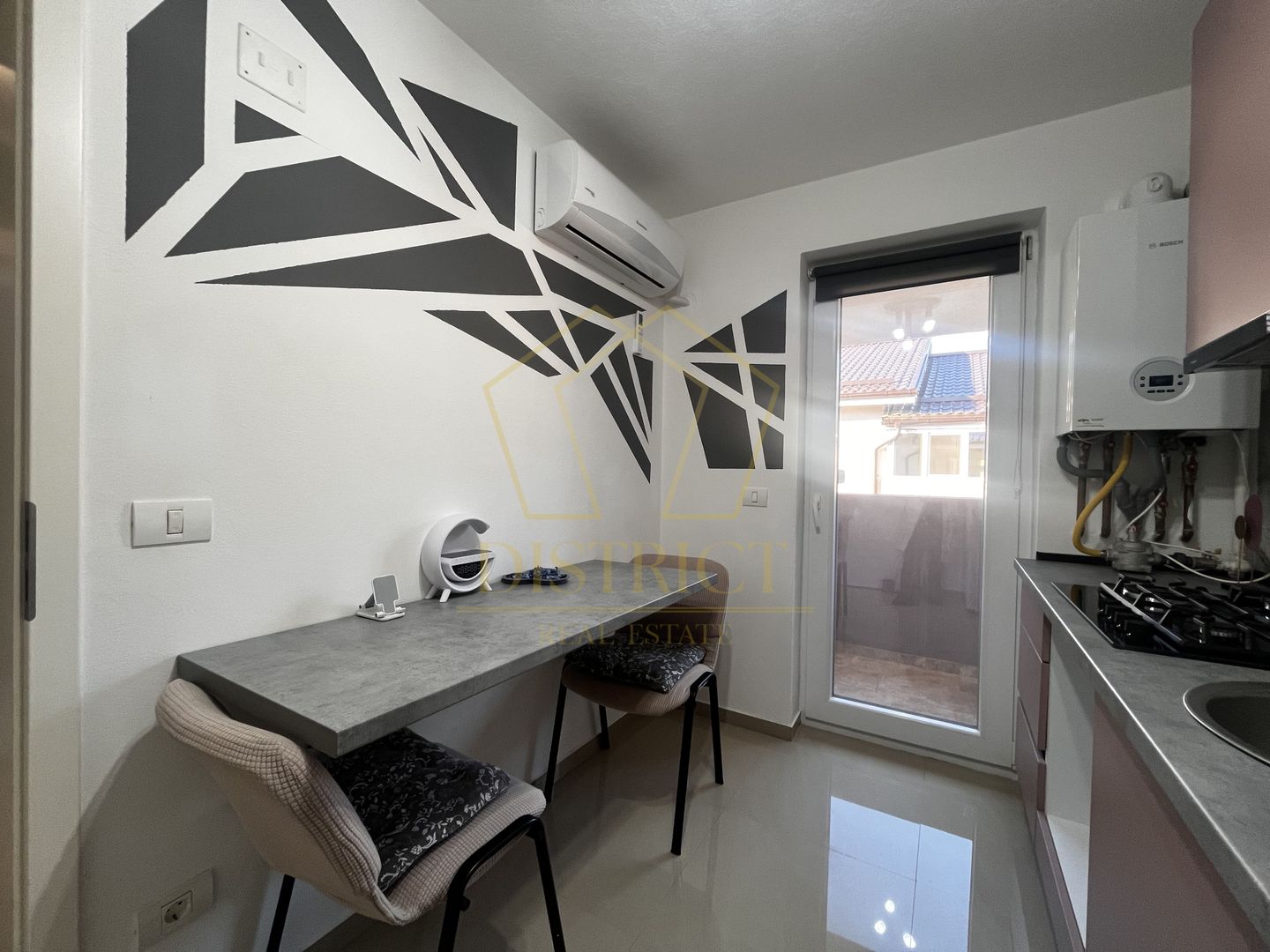 Apartament luminos cu o camera, complet mobilat si utilat I Giroc - Poză 6