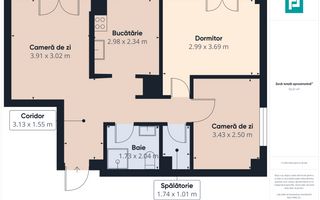 Apartament 3 camere, Confecții, UVG - Poză 7