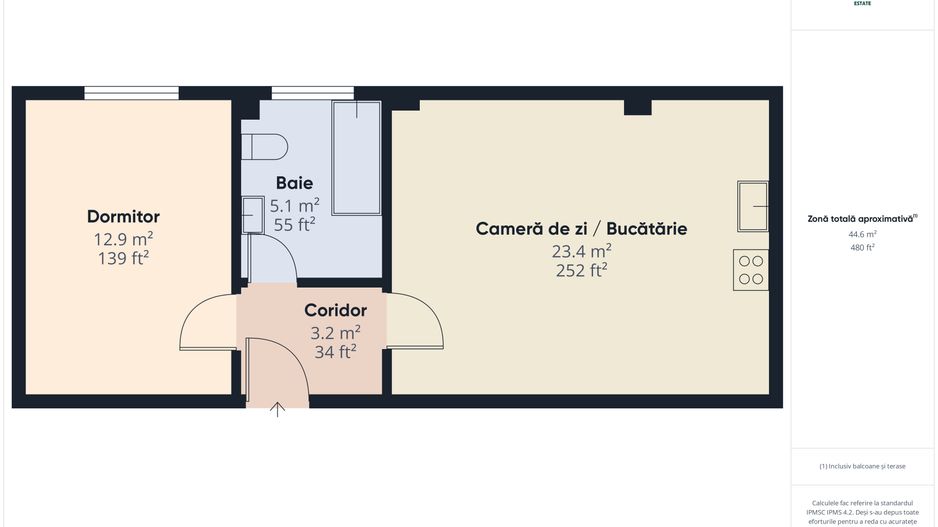 Apartament modern cu 2 camere - Zona Șagului - Timișoara - Poză 21