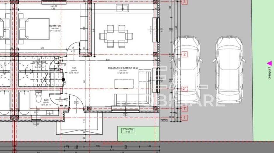 Casa Tip Duplex cu 4 camere si gradina, zona Selimbar - Schiță 7