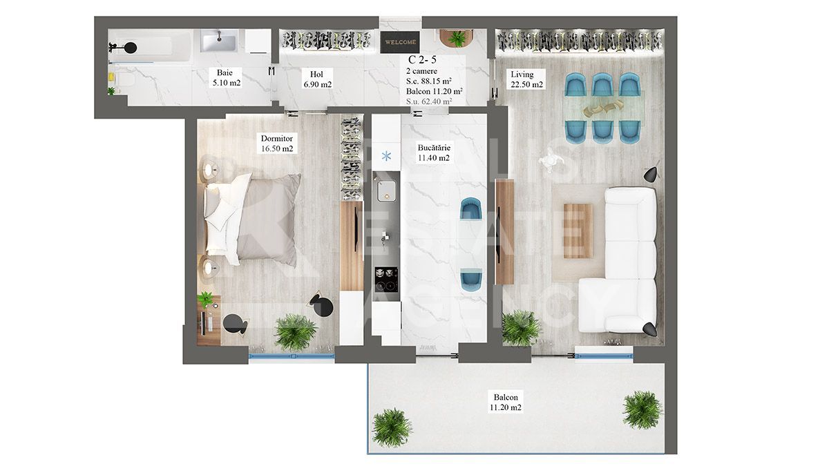 Vânzare, Apartament Premium cu 2 camere, București - Poză 16