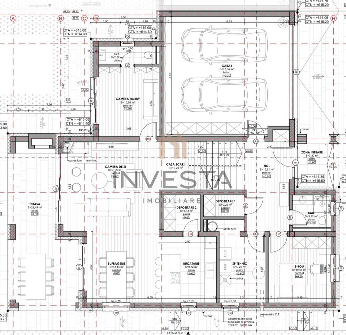 Casa individuala cu garaj dublu in Faget! 231 mp utili + 900 mp teren! - Poză 3