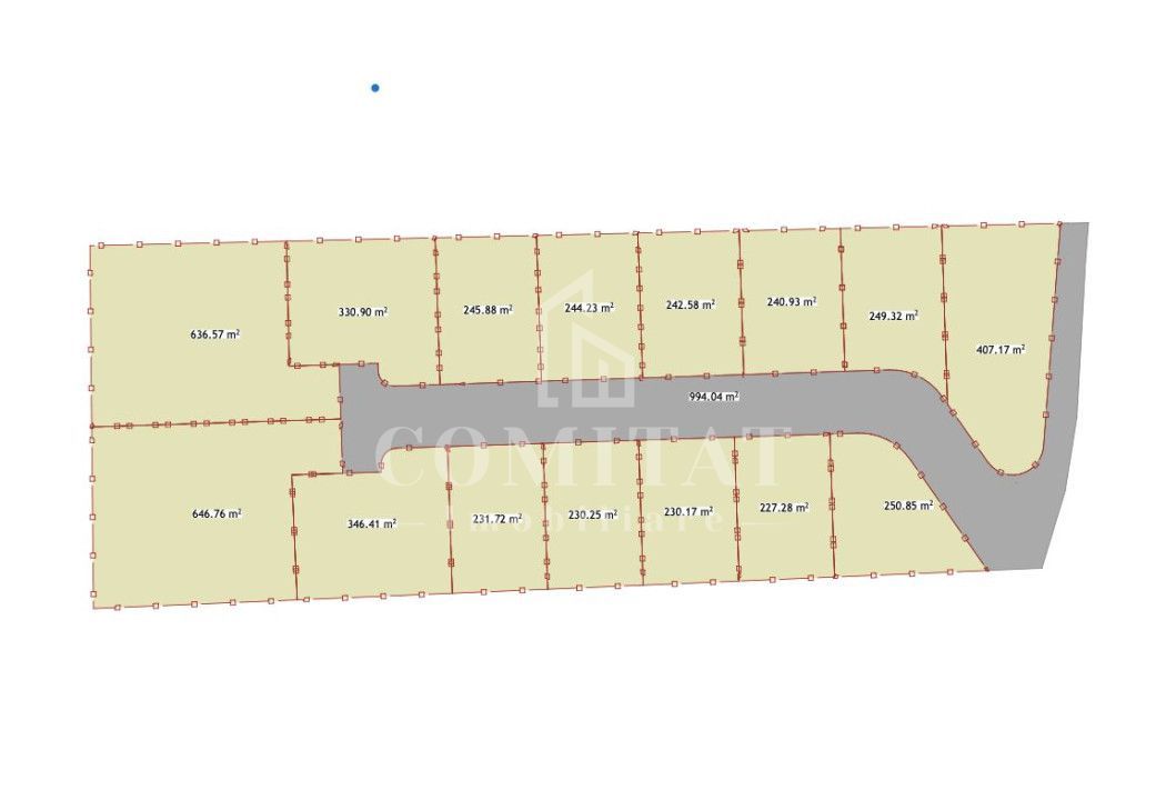 Teren construcții case/duplexuri - Schiță 5