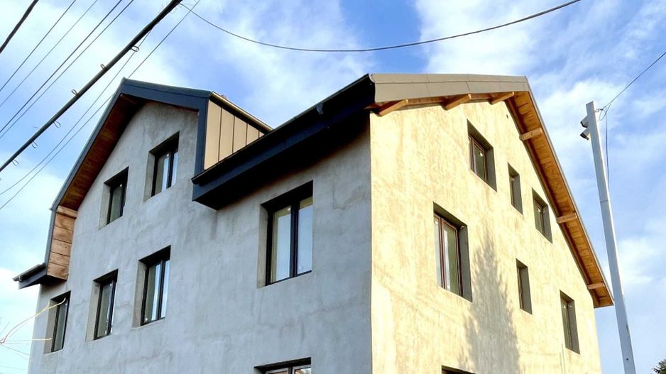 Casa P+1+M de vanzare in zona Bucurestii Noi , in constructie , la Alb - Poză 1