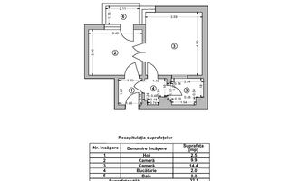 Garsoniera dubla  | Universitate | Necesita Renovare - Poză 6