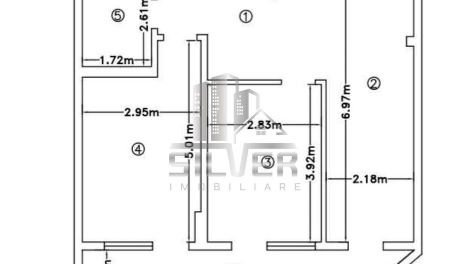 Apartament cu 2 camere dec. recent finisat+terasa de 12 mp/CF. - Poză 10