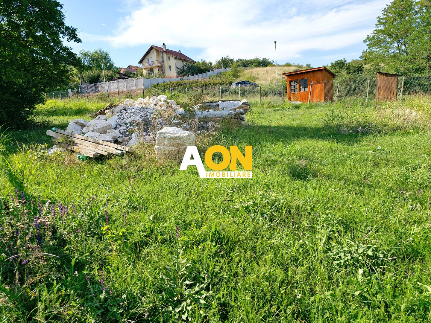 Teren parcelabil, 1600 mp, cu utilitati si iluminat stradal, Micesti - Poză 1