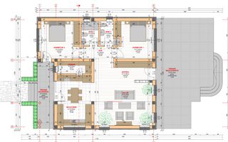 Casă nouă, semifinisată, 12 ari teren, Tăuții Măgherăuș! - Schiță 2