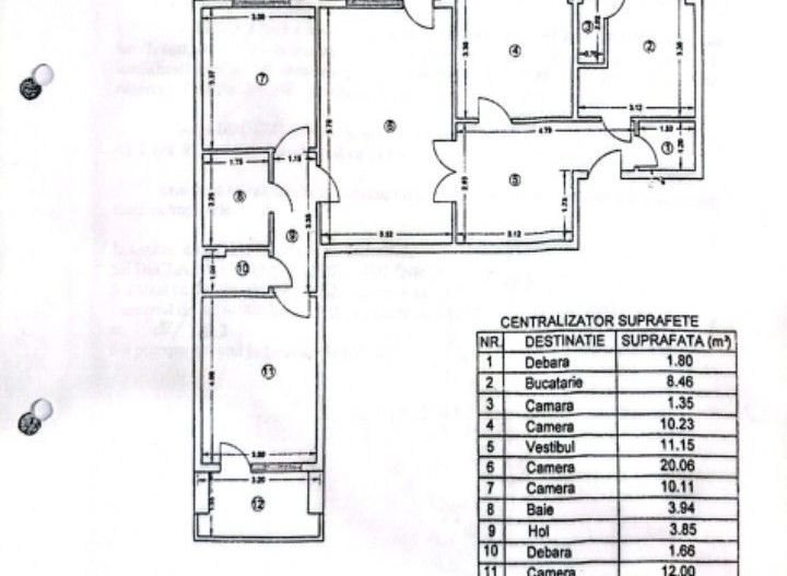 De Vanzare Apartament 4 camere, 96 mp utili, – Zona Dristor  V5 - Poză 2
