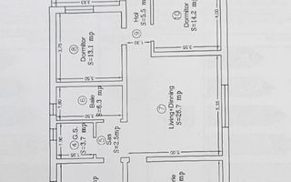 Casa Individuala Parter Sanmihaiu Roman,4 Camere,2 Bai,Proiect Modern - Poză 15