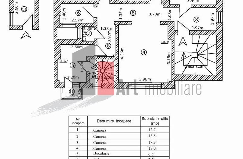Vânzare apartament 4 camere în vilă Calea Călărașilor - Str. Traian - Poză 12