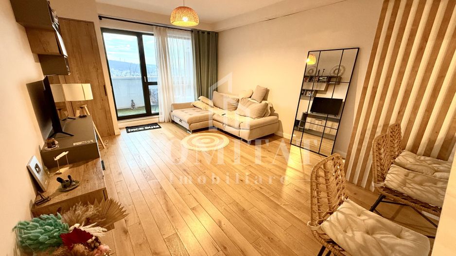 Apartament 2 camere Ultrafinisat | 58 mp + terasă | Ansamblul Wings - Poză 1