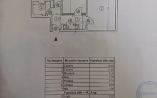 Apartament 2 camere Metrou Obor Colentina - Schiță 20