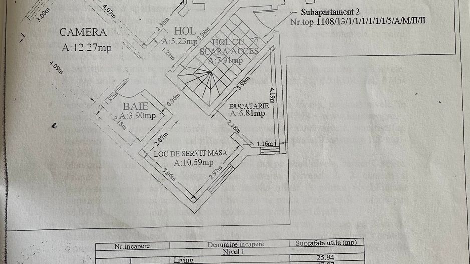 Apartament 3 camere | 81.81mpu | 2 Dormitoare | Str. Semaforului - Poză 6
