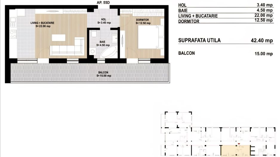 Garsoniera/Bloc nou/ Grand Arena/Metalurgiei - Poză 4