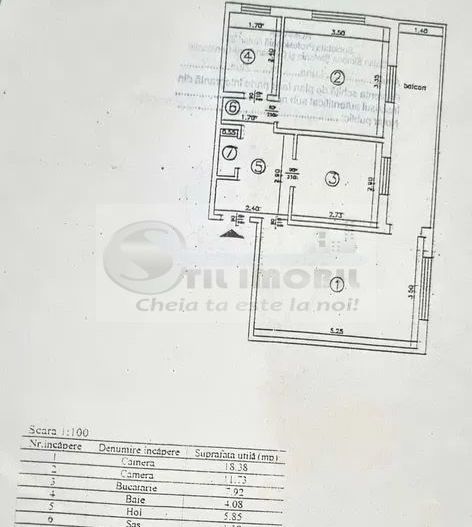 Apartament 2 camere decomandat – Nicolina Belvedere, 59 mp, etaj 3 - Poză 10