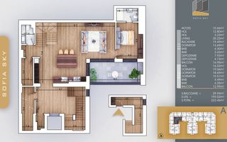 Duplex Superb 5 Camere 7 min. Metrou N. Teclu-193mp Utili - Poză 5