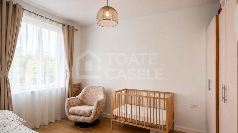 Apartament 3 camere, mobilaat, utilat, parcare, Beta Residence - Chinteni - Poză 7