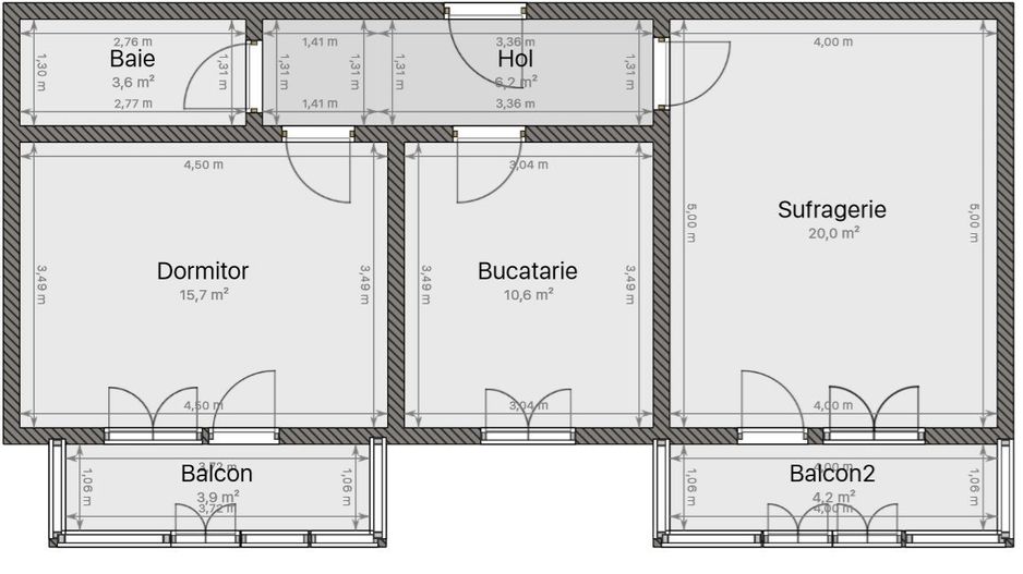 Apartament 2 camere Nerva Traian - Poză 16