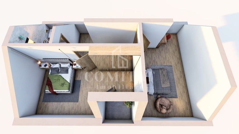 Apartament cu 3 camere în imobil recent construit | 100 mp | Pod IRA - Poză 7