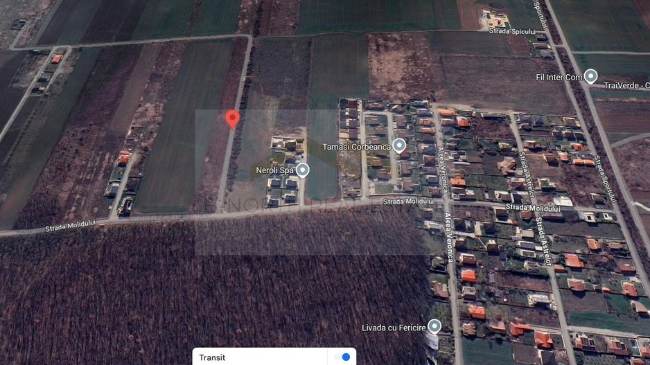 Teren 600 mp str Molidului langa padure - Poză 3