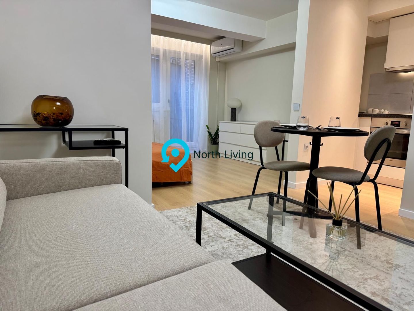 Studio renovat 2026 | Mobilat complet | Soseaua Nordului - Herastrau - Poză 1
