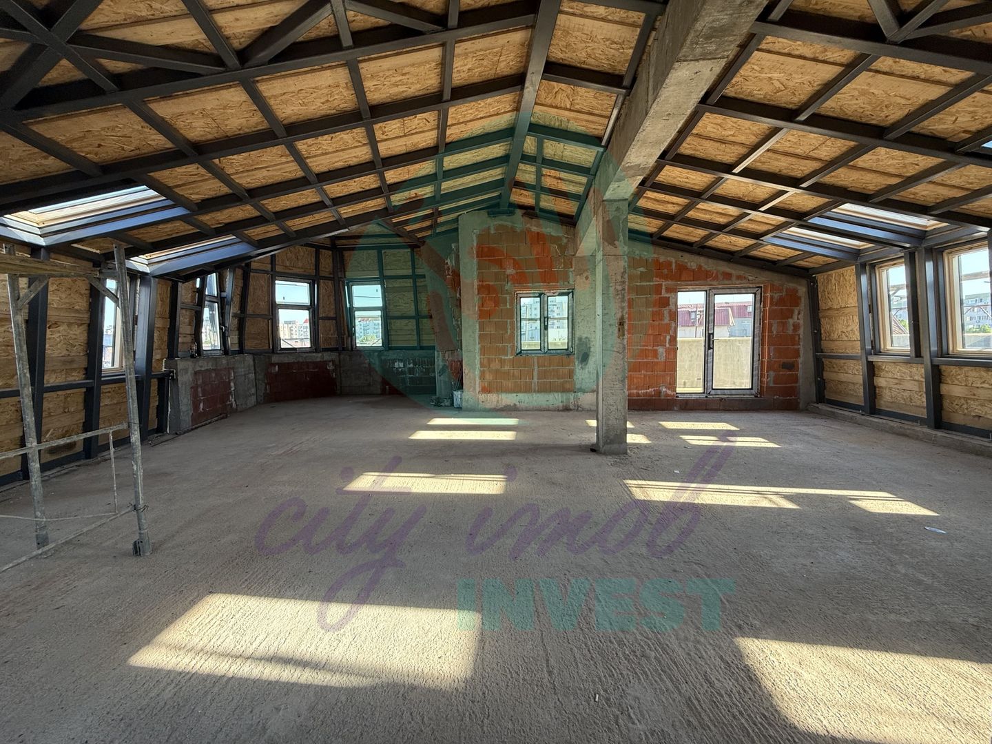 PENTHOUSE la etajul 3 cu 2 locuri de parcare si terasa de 65 mp - Poză 9
