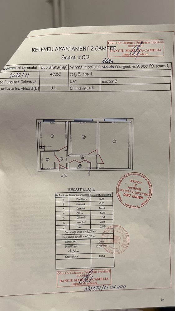 Apartament 2 camere – Ozana – Sector 3, București - Poză 2