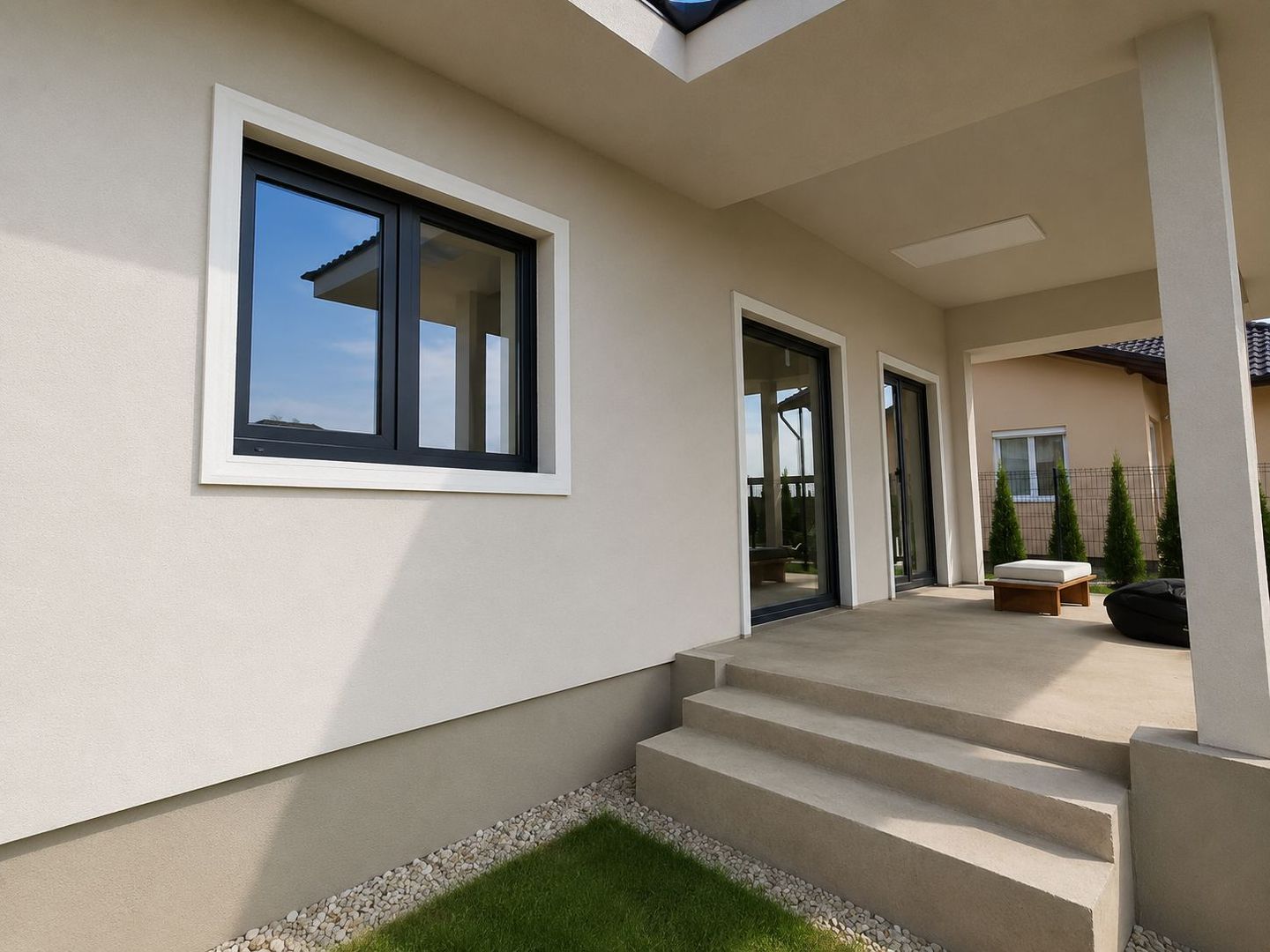 Casă individuală modernă | Moșnița Nouă | Teren 640 mp | 90 mp utili - Poză 2