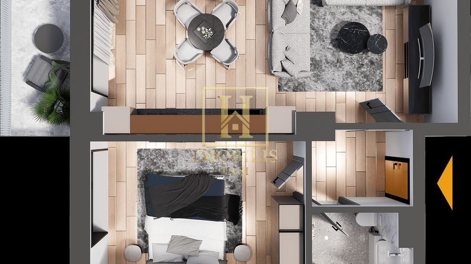 Promo! Apartament NOU 2 camere 62 mp + loc de parcare Cug 126800 euro - Poză 8