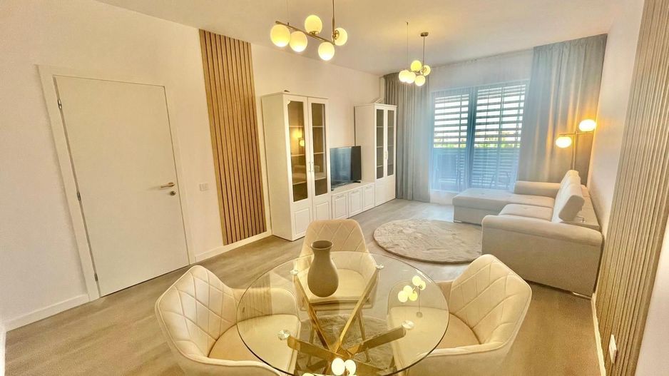 Lujerului- Ultralux decomandat bloc nou 2 camere, mobilier si finisaje - Poză 1