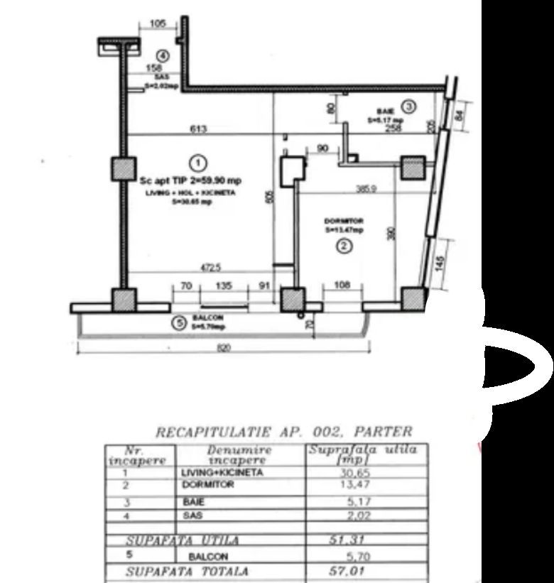 2 camere | studio podcast si video ready – parter | Sisesti - Schiță 11