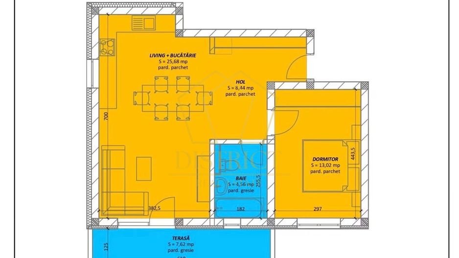 COM 0% Apartament nou cu 2 camere | Mehala - Schiță 7