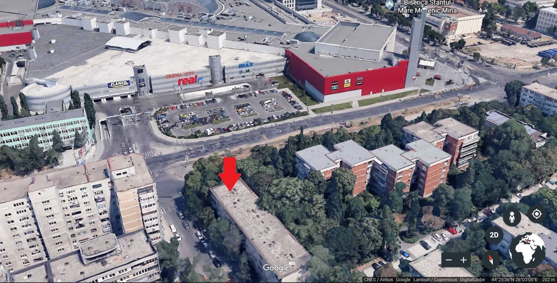 2 camere vis a vis AFI Cotroceni - parcare - proprietar - Poză 1