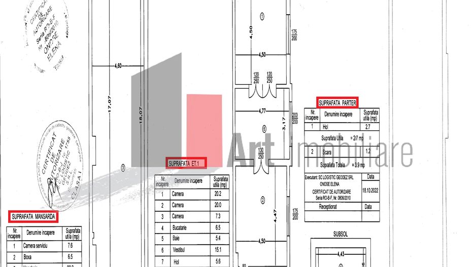 Spatiu 2 etaje in Vila cu 4 locuri parcare | zona Mosilor - Poză 9