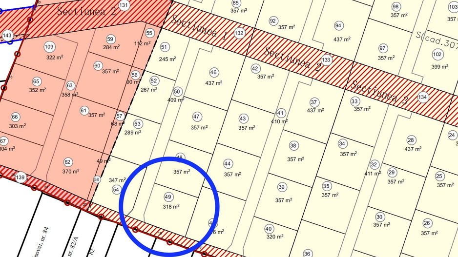 Pe colt cu 2 fronturi Super teren intravilan in Micalaca Parcela 49 - Poză 1