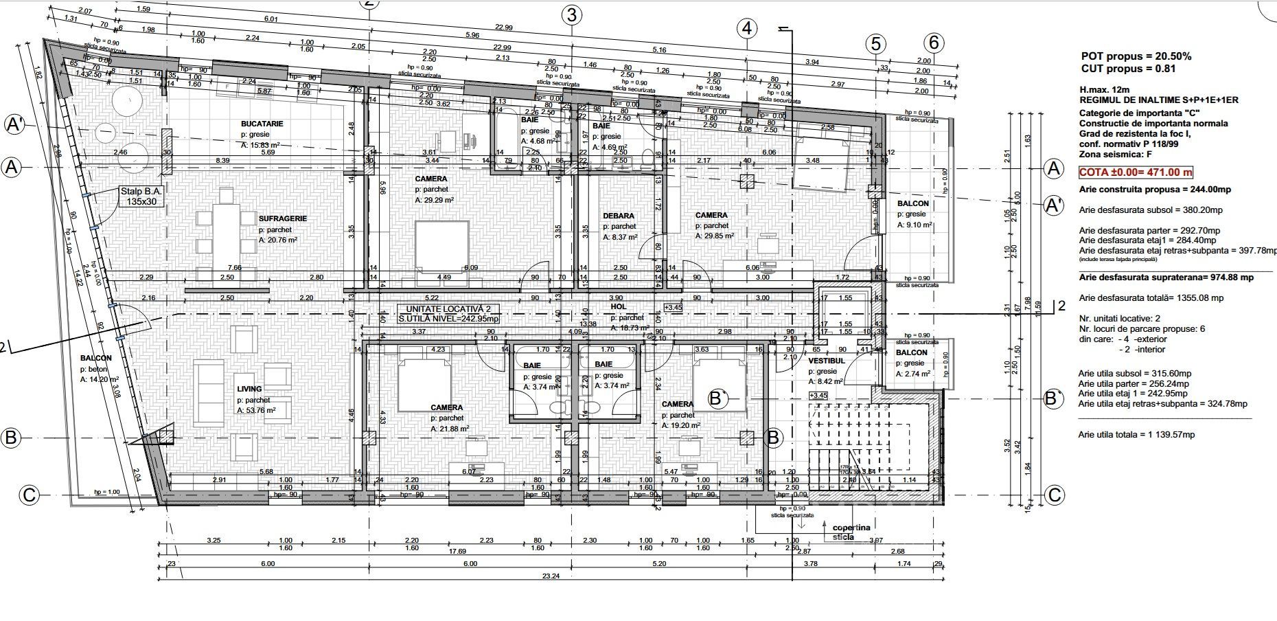 Teren cu autrizatie de construire Zorilor, ideal birouri, 1190 m2 - Poză 6