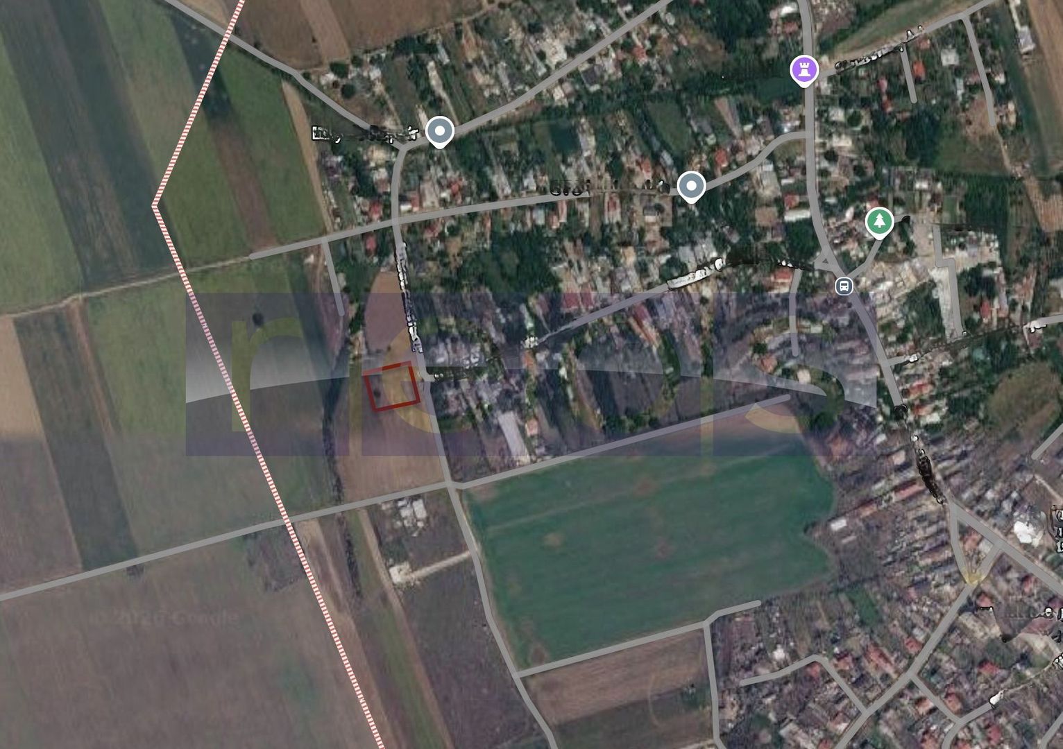 TEREN INTRAVILAN DE VANZARE | 2.000 MP | DESCHIDERE 40 ML | DASCALU - Poză 1