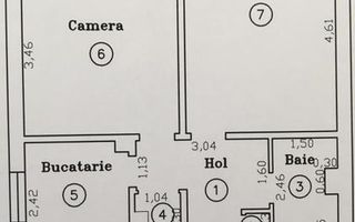 2 camere Medicina -Bastion -Punctele Cardinale - Poză 12