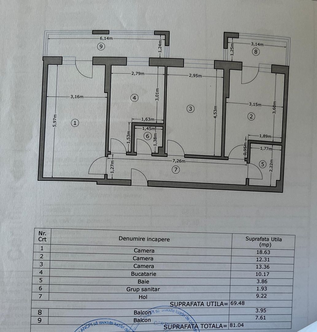 Apartament elegant cu trei camere, Metalurgiei, 167.000 negociabil. 0% comision - Poză 18