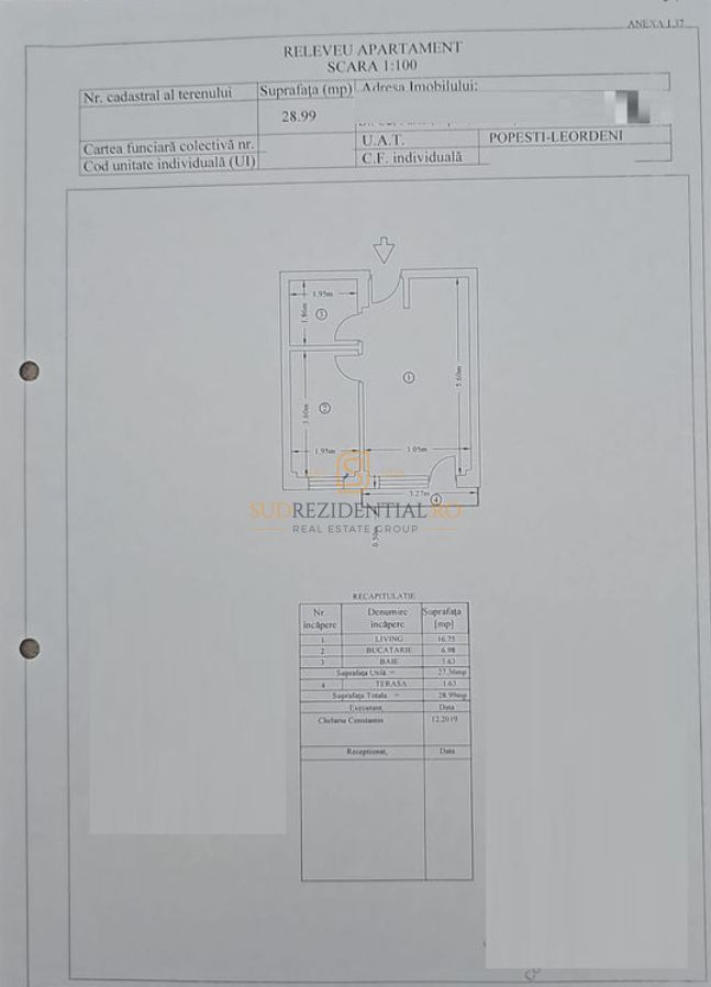 Garsoniera mobilata si utilata de vanzare, bloc 2019, Drumul Fermei - Poză 4
