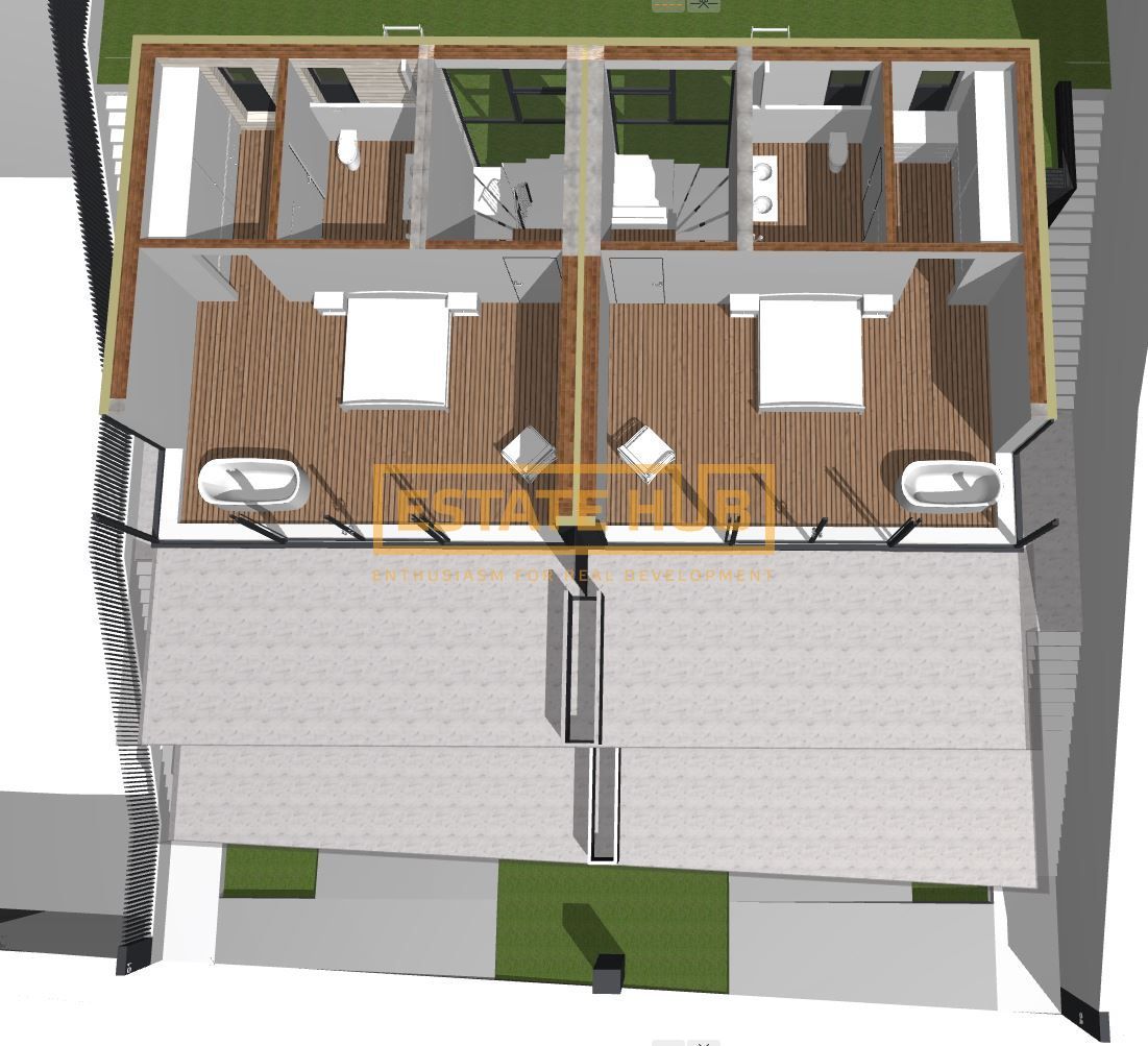 Casa tip duplex, cart Europa, Strada Luminii - Poză 10