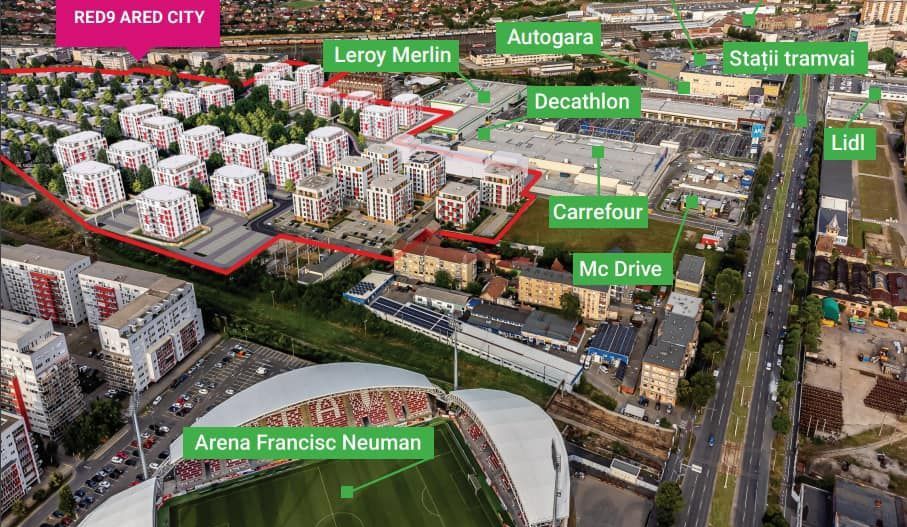 Apartament ARED 2 camere - direct de la dezvoltator - Poză 11