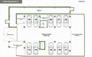 Apartament 2 camere, 57 mp, decomandat, etaj 1/4, MILITARI Pacii, COMISION 0% - Schiță 7