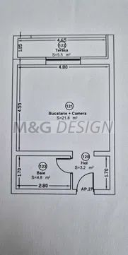 Apartament 1 camera Giroc bloc nou - Poză 7