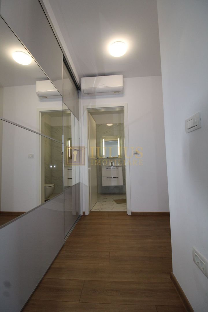 2 camere, bloc nou, prima închiriere, loc de parcare cu acces controlat - Poză 9