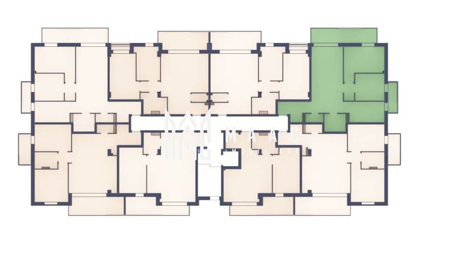 Apartament 3 camere | Balcoane 15.1 mp | Etaj 1 | Turnisor - Poză 6