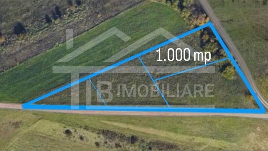 Teren, 1.000 mp, intravilan, Zona Belvedere - Poză 1