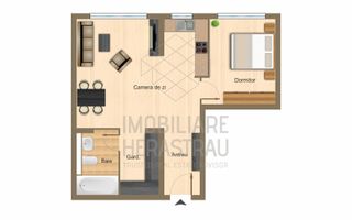 Apartament cochet | 2 camere | Pipera | 4 City North | Garaj - Poză 12