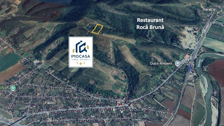 De Vanzare Teren extravilan 6722 mp Păuliș – zona Roca Bruna, Arad - Poză 3